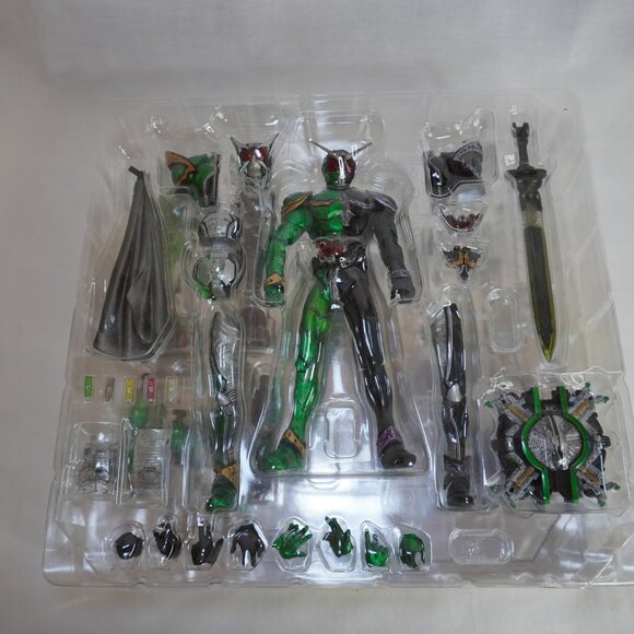 Kamen Rider W Cyclone Joker Bandai Cool Japanese Action Figure From Japan Anime - Picture 7 of 9